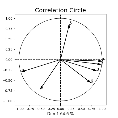 Correlation Circle